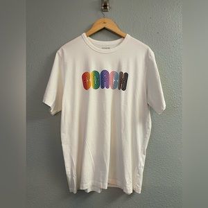 Coach Men’s Pride Rainbow Shirt